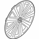 Volkswagen 5N0-601-147-VZN Wheel Cover
