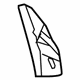 Volkswagen 3C8-809-819 Filler Plate Reinforcement Plate