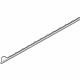 Volkswagen 561-837-651-B Lower Weatherstrip