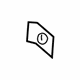 Volkswagen 1J1-819-275-B-B41 Rear Duct Cover
