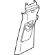 Volkswagen 11K-867-243-4PK Upper Center Pillar Trim