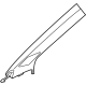 Volkswagen 11A-867-233-C-4PK Windshield Pillar Trim