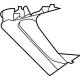 Volkswagen 11A-867-703-B-4PK Side Gate Trim