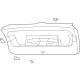 Volkswagen 11A-867-601-D-4PK Lower Trim Panel