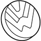 Volkswagen 1C0-853-630-C-WV9 Emblem