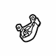 Volkswagen 3D0-253-144-A Rear Bracket