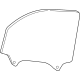 Volkswagen 3CC-845-201 Door Glass