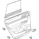 Volkswagen 3CM-867-211-H-ZUM Door Trim Panel