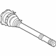 Volkswagen 431-498-103-CX Inner CV Joint