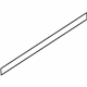 Volkswagen 5N0-837-475-E-3Q7 Belt Weatherstrip
