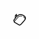 Volkswagen 7P0-857-557-82V Assist Strap Front Cap
