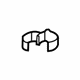 Volkswagen 5Q0-121-093-CM Lower Retainer