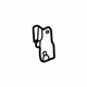 Volkswagen 1J1-823-633-A Handle Bracket