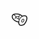 Volkswagen N-908-725-01 Fender Liner Grommet