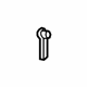 Volkswagen 1J1-823-533-C-7G8 Handle