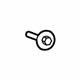 Volkswagen WHT-004-464 Bezel Screw