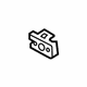 Volkswagen 1J0-253-270-A Converter Shield Nut