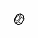 Volkswagen N-022-146-4 Converter & Pipe Lock Nut