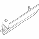 Volkswagen 7L6-857-101-P-6C3 Glove Box Door