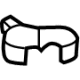 Volkswagen 5Q0-121-093-T Holder