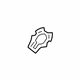 Volkswagen 5G0-845-543-A Mirror Support