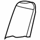 Volkswagen 3D5-885-816-AR-PUU Seat Back Cover