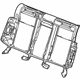 Volkswagen 3D5-885-511-M Seat Back Frame