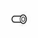 Volkswagen N-908-051-02 Overslam Bumper Nut
