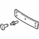Volkswagen 7P6-807-287-G License Bracket