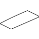 Volkswagen 5H4-817-285 Sound Absorber