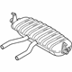 Volkswagen 7P6-253-609-T Muffler