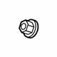 Volkswagen N-911-308-02 Front Muffler Lock Nut