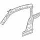 Volkswagen 5C5-809-401-B Inner Lock Pillar