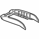 Volkswagen 3D0-857-153-A-93R Armrest Bezel