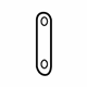 Volkswagen 8D0-253-267-E Intermed Pipe Plate