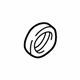 Volkswagen 357-501-641-B Seal