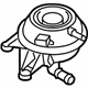 Volkswagen 1S0-121-407-J Reservoir Tank
