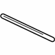 Volkswagen 7L6-839-475-G-PRP Belt Weatherstrip