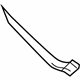 Volkswagen 3C9-809-641 Gutter