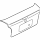 Volkswagen 1E0-827-025-H Trunk Lid