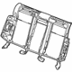 Volkswagen 3D5-885-705-AC Seat Back Frame
