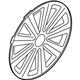 Volkswagen 3AA-601-147-VZN Wheel Cover