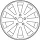 Volkswagen 561-601-025-8Z8 Wheel, Alloy