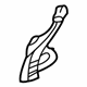 Volkswagen 8D0-805-869-C Apron Assembly Support