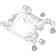 Volkswagen 1EK-505-235 Suspension Crossmember