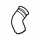 Volkswagen 1K0-145-838-G Elbow