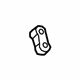 Volkswagen 1J0-820-774 Grommet