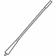 Volkswagen 1J0-035-849-A Antenna Mast
