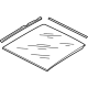 Volkswagen 5GM-877-071 Sunroof Glass