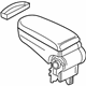 Volkswagen 3B0-864-209-S-GLY Armrest Assembly